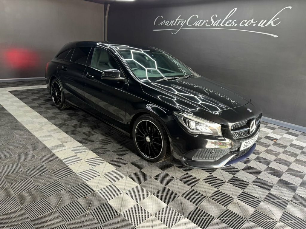Mercedes-Benz CLA Class 2.1 Cla200d Amg Line Shooting Brake Man DG17DLZ Black