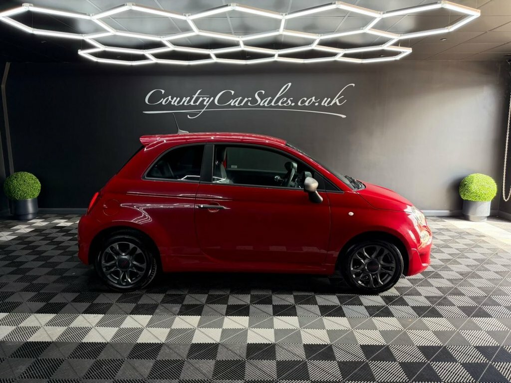 Fiat 500 1.2 S Hatchback Euro 6 Ss 69 WM17NYS Red #2