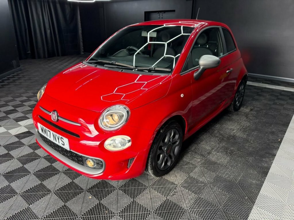 Fiat 500 1.2 S Hatchback Euro 6 Ss 69 WM17NYS Red #3