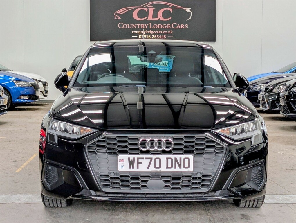 Audi A3 1.5 Tfsi 35 Technik Sportback Euro 6 Ss WF70DNO Black #2