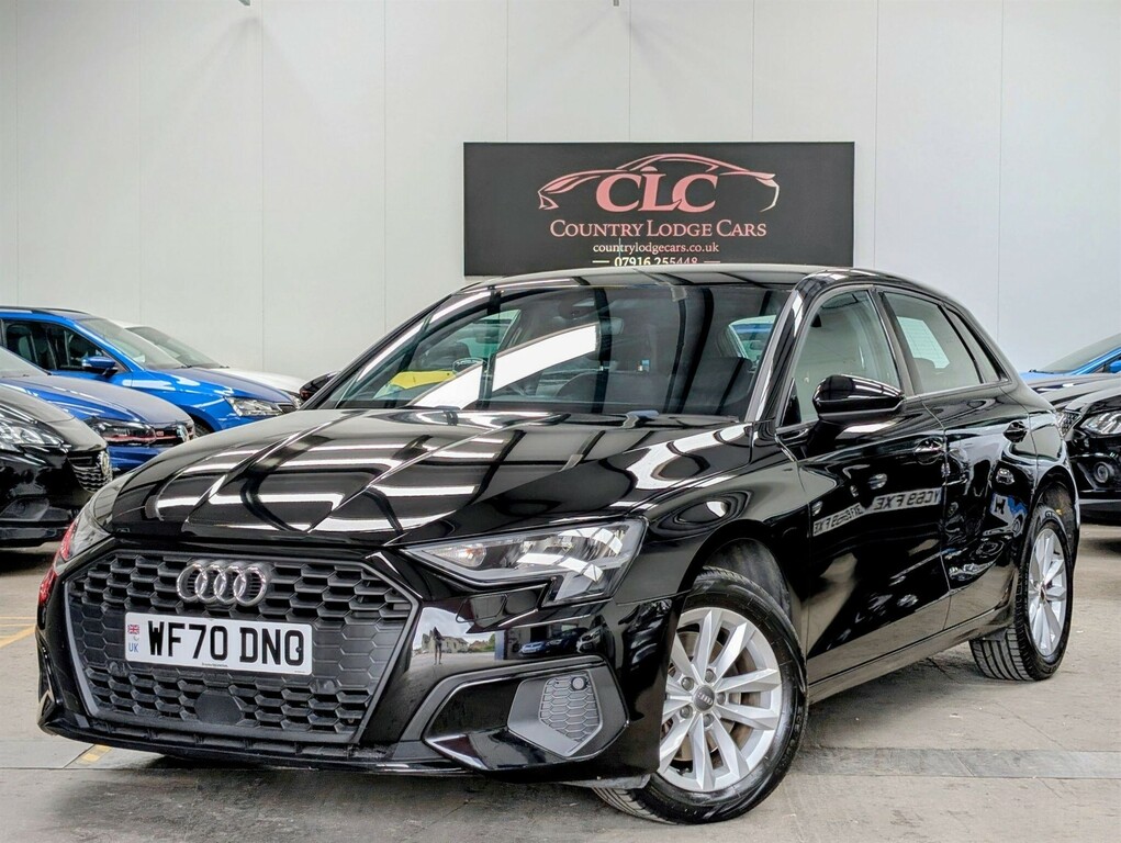 Audi A3 1.5 Tfsi 35 Technik Sportback Euro 6 Ss WF70DNO Black #3