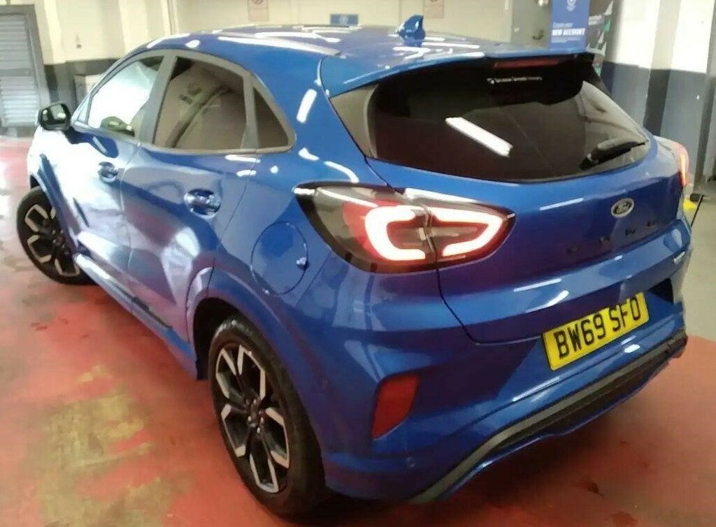 Ford Puma 1.0 Ecoboost Hybrid Mhev Titanium First Ed Blue #2