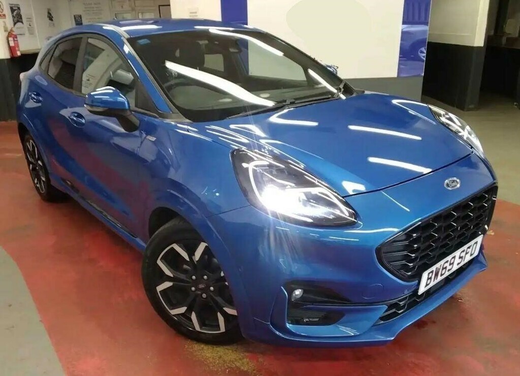 Ford Puma 1.0 Ecoboost Hybrid Mhev Titanium First Ed Blue #1