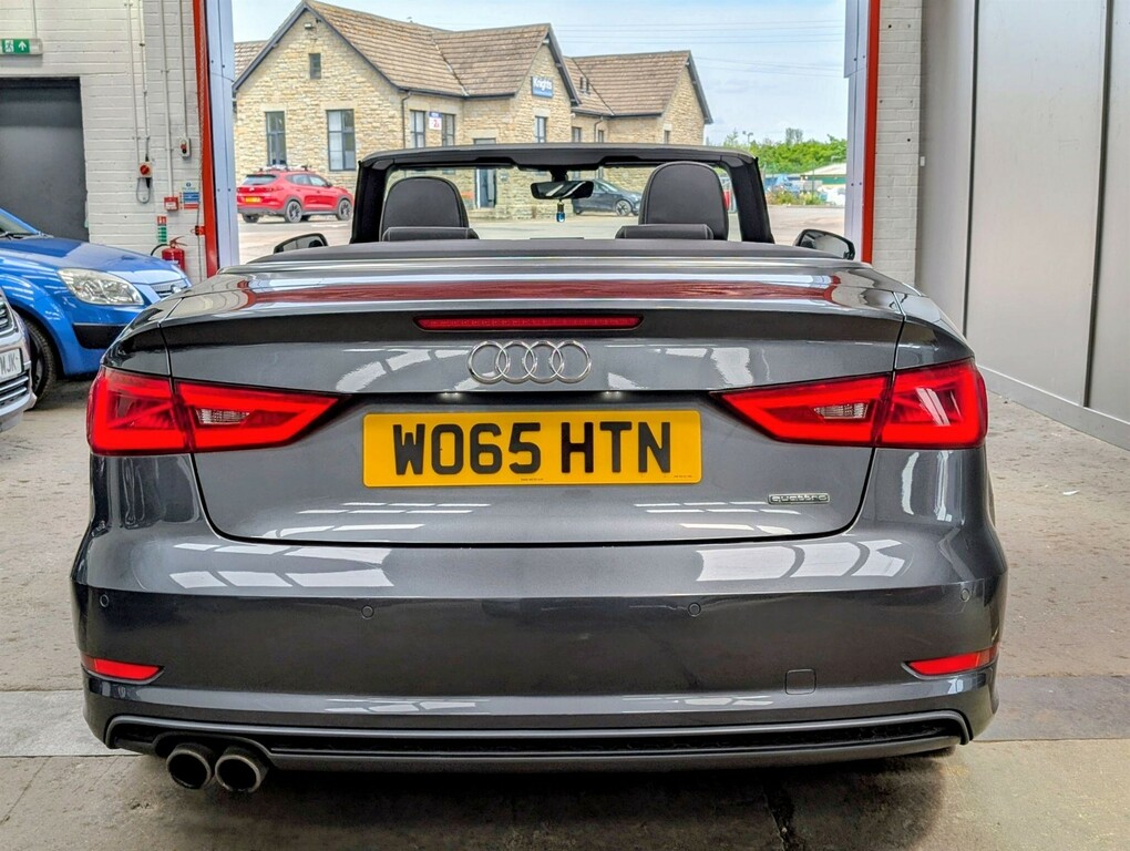 Audi Cabriolet 1.6 Tdi S Line Euro 6 Ss White #4