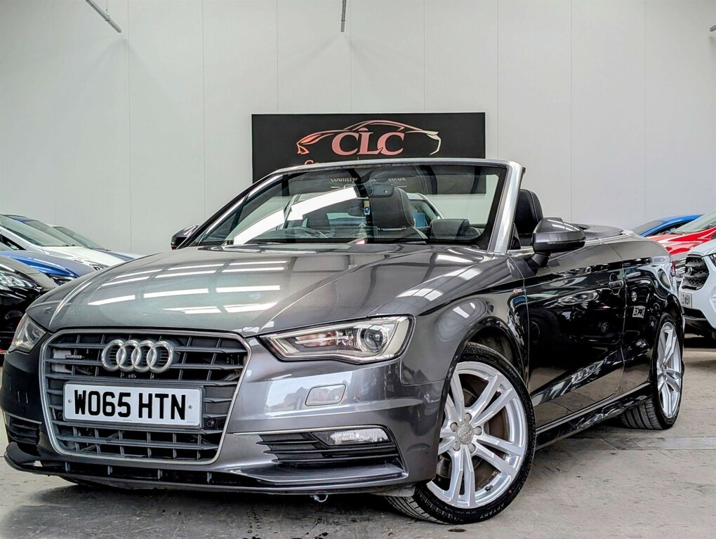 Audi Cabriolet 1.6 Tdi S Line Euro 6 Ss White #3