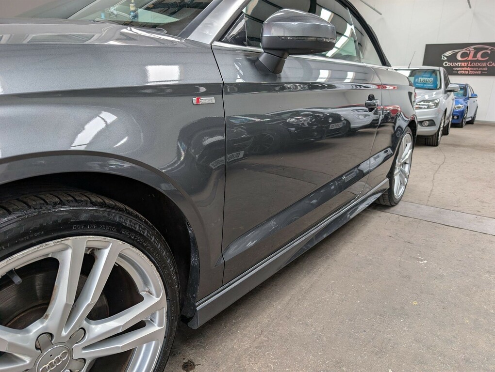 Audi Cabriolet 1.6 Tdi S Line Euro 6 Ss White #13