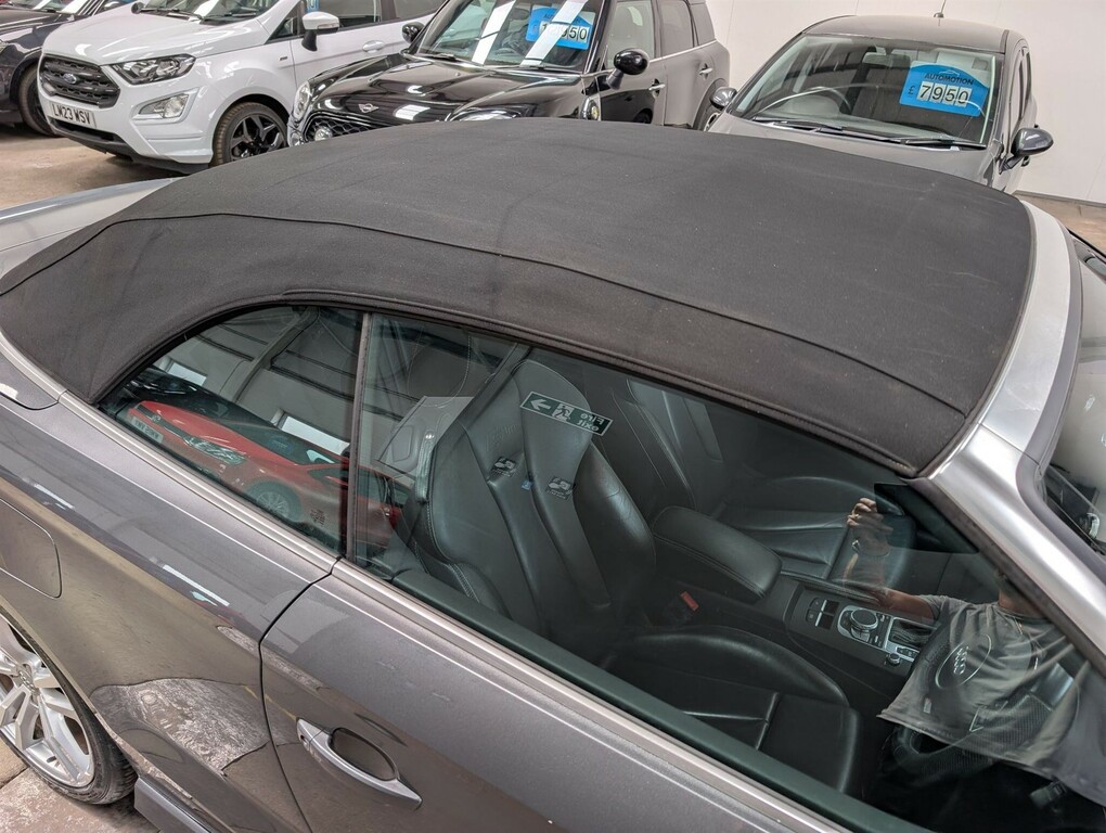 Audi Cabriolet 1.6 Tdi S Line Euro 6 Ss White #21