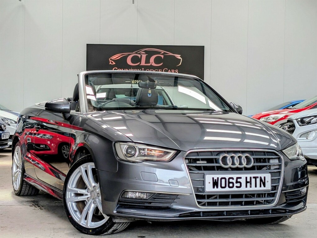 Audi Cabriolet 1.6 Tdi S Line Euro 6 Ss White #1
