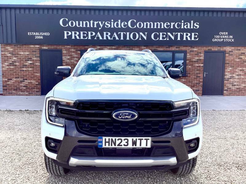 Ford Ranger Pick Up Double Cab Wildtrak 2.0 Ecoblue 205 White #2
