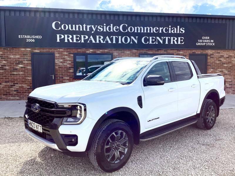 Ford Ranger Pick Up Double Cab Wildtrak 2.0 Ecoblue 205 White #3