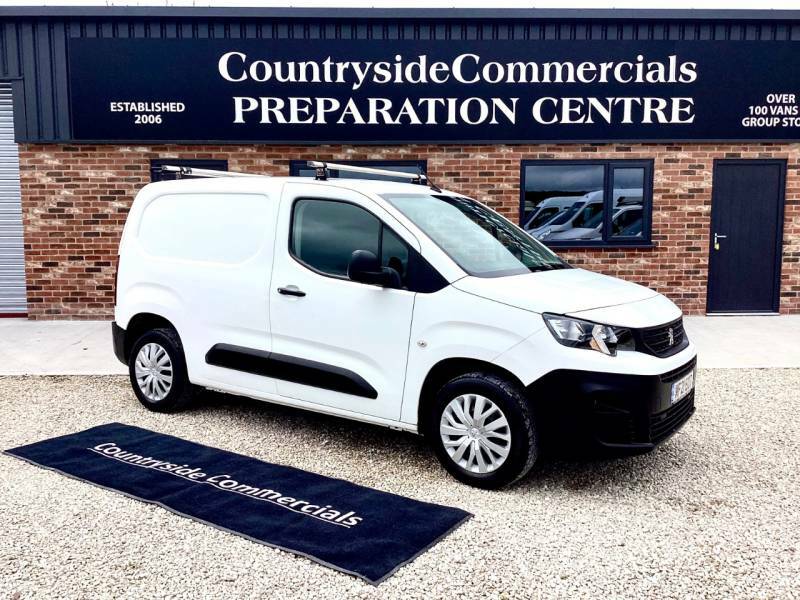 Peugeot Partner 1000 1.5 Bluehdi 100 Professional Van White
