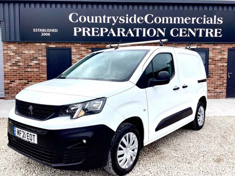 Peugeot Partner 1000 1.5 Bluehdi 100 Professional Van White #3