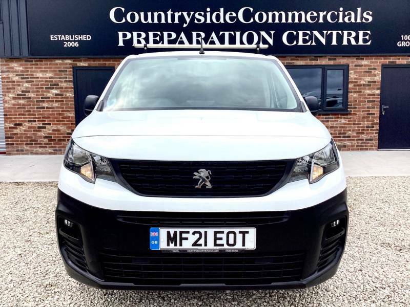 Peugeot Partner 1000 1.5 Bluehdi 100 Professional Van White #2