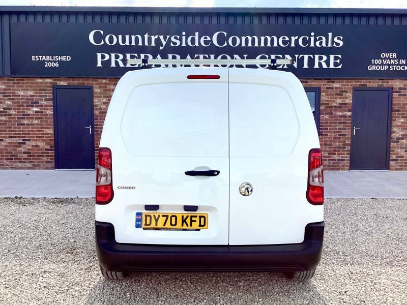 Vauxhall Combo 2000 1.5 Turbo D 75Ps H1 Edition Van White #4