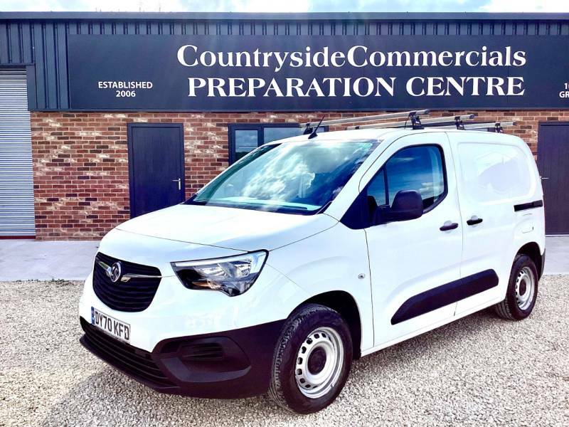 Vauxhall Combo 2000 1.5 Turbo D 75Ps H1 Edition Van White #2