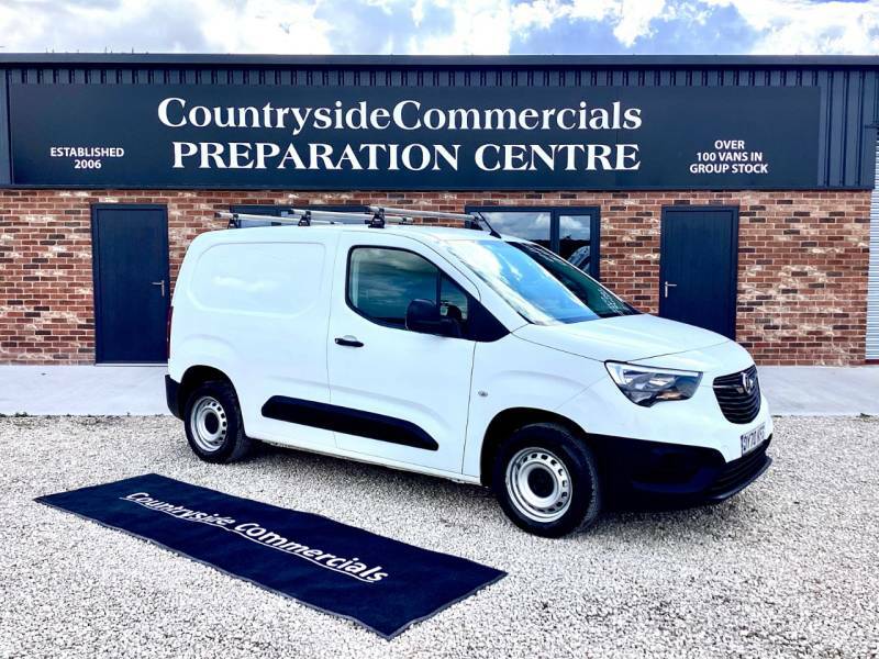 Vauxhall Combo 2000 1.5 Turbo D 75Ps H1 Edition Van White