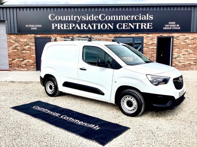 Vauxhall Combo 2000 1.5 Turbo D 75Ps H1 Edition Van White