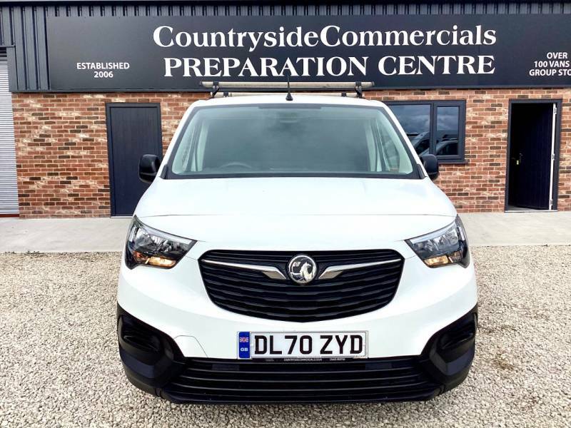 Vauxhall Combo 2000 1.5 Turbo D 75Ps H1 Edition Van White #2