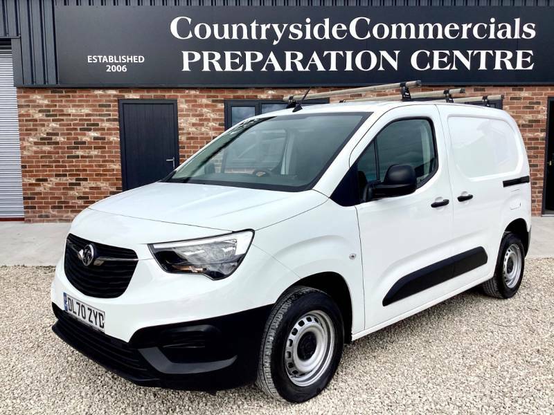 Vauxhall Combo 2000 1.5 Turbo D 75Ps H1 Edition Van White #3