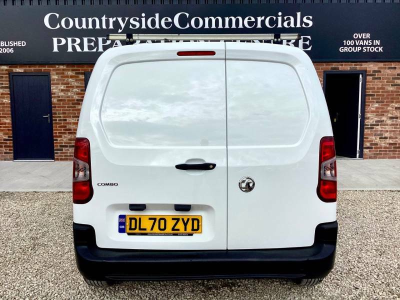 Vauxhall Combo 2000 1.5 Turbo D 75Ps H1 Edition Van White #5