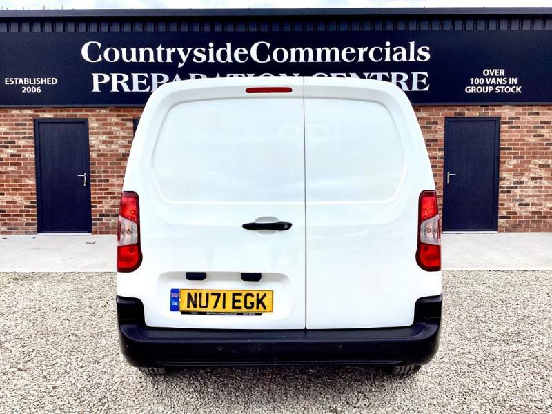 Peugeot Partner 850 1.5 Bluehdi 100 Professional Premium Crew Van White #4