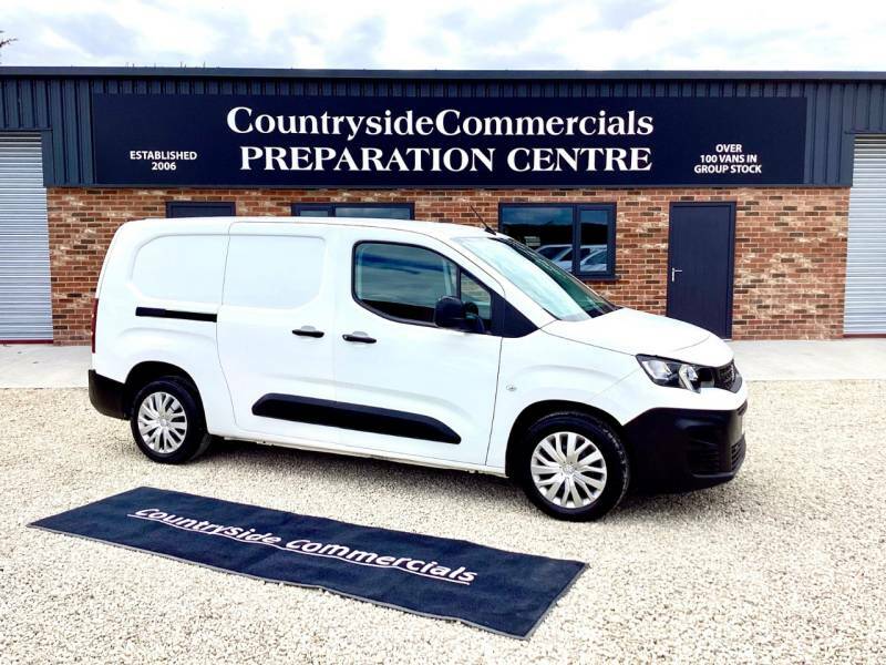 Peugeot Partner 850 1.5 Bluehdi 100 Professional Premium Crew Van White