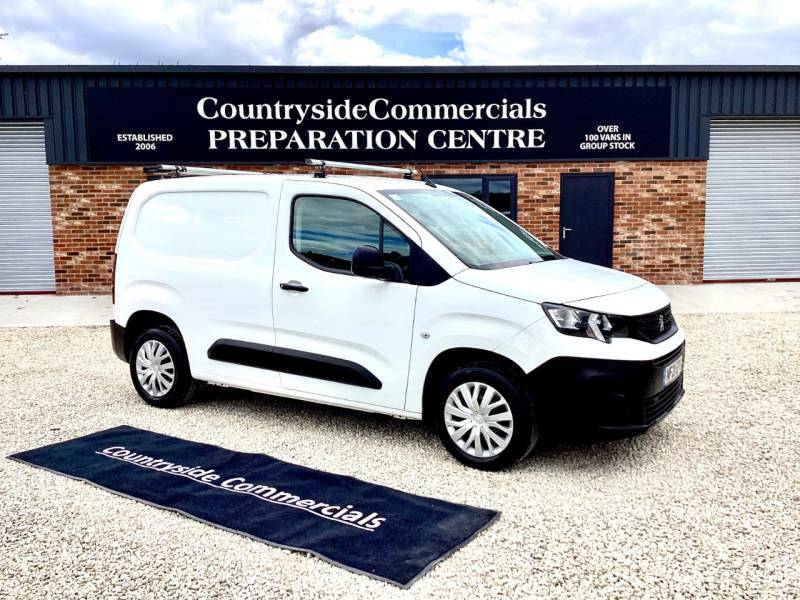 Peugeot Partner 1000 1.5 Bluehdi 100 Professional Van White