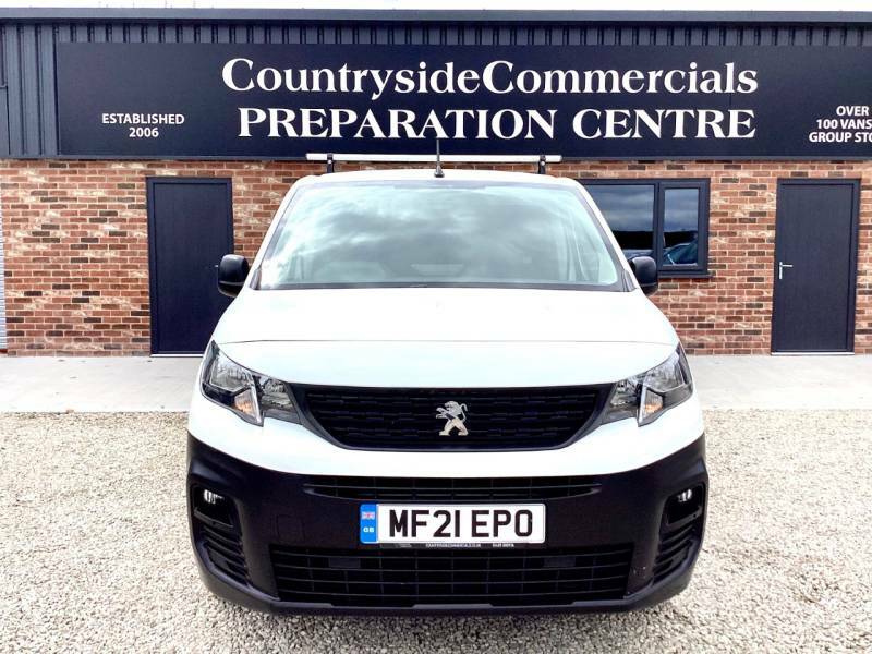 Peugeot Partner 1000 1.5 Bluehdi 100 Professional Van White #2