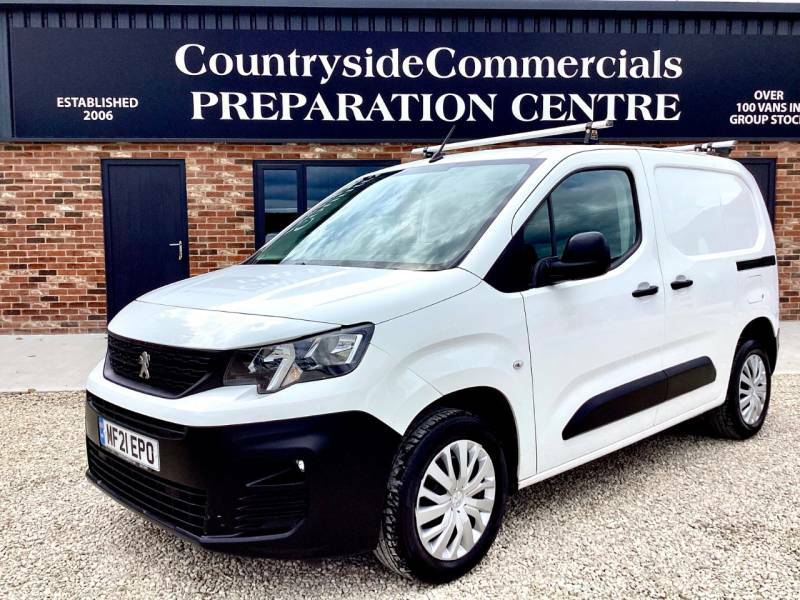 Peugeot Partner 1000 1.5 Bluehdi 100 Professional Van White #3