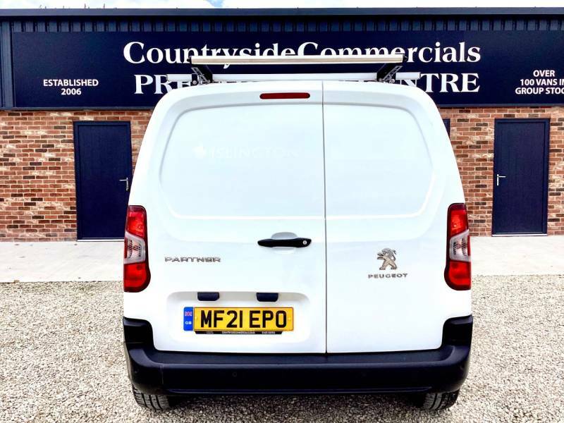 Peugeot Partner 1000 1.5 Bluehdi 100 Professional Van White #5