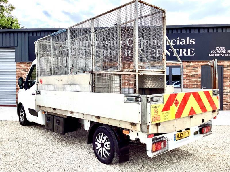 Renault Master Ll35dci 135 Business Low Roof Chassis Cab White #3