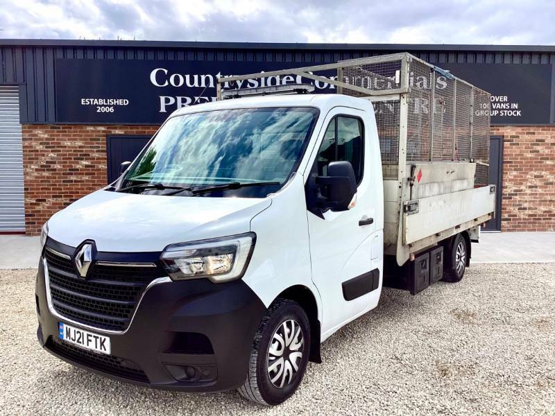 Renault Master Ll35dci 135 Business Low Roof Chassis Cab White #2