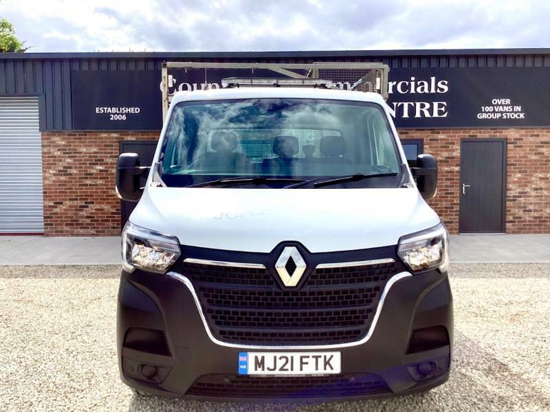 Renault Master Ll35dci 135 Business Low Roof Chassis Cab White