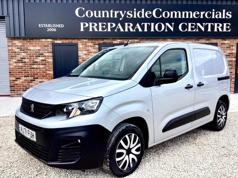 Peugeot Partner 1000 1.5 Bluehdi 100 Professional Premium Van - 20 MJ71FUH Silver #3