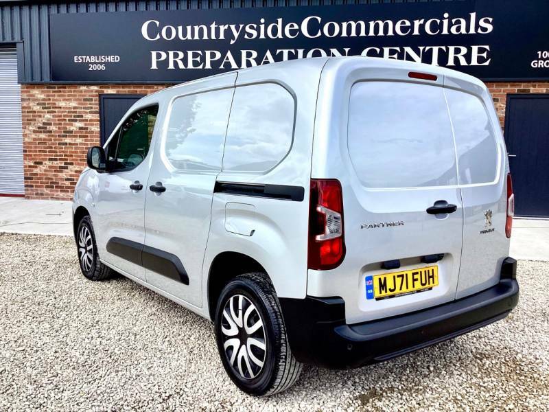 Peugeot Partner 1000 1.5 Bluehdi 100 Professional Premium Van - 20 MJ71FUH Silver #4