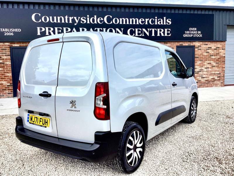 Peugeot Partner 1000 1.5 Bluehdi 100 Professional Premium Van - 20 MJ71FUH Silver #6