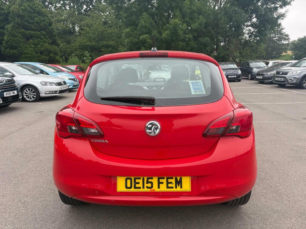 Vauxhall Corsa 1.4I Ecoflex Excite Euro 6 OE15FEM Red #4