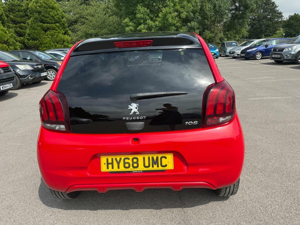 Peugeot 108 1.0 Allure Euro 6 Red #4