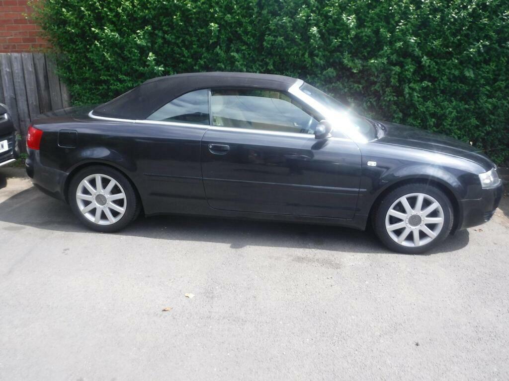 Audi A4 Cabriolet 3.0 Sport Quattro Black #4