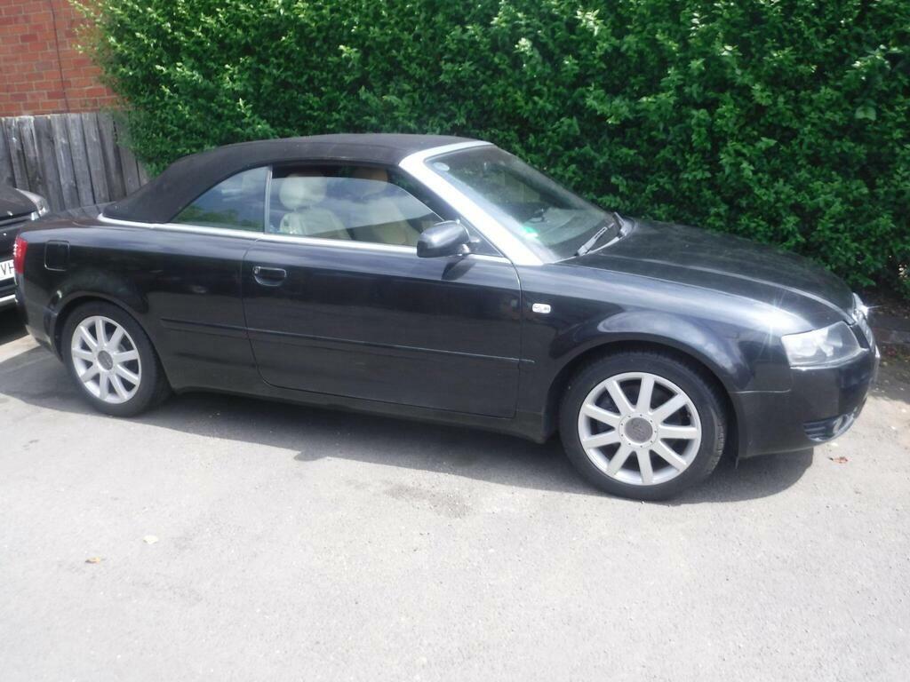 Audi A4 Cabriolet 3.0 Sport Quattro Black #3