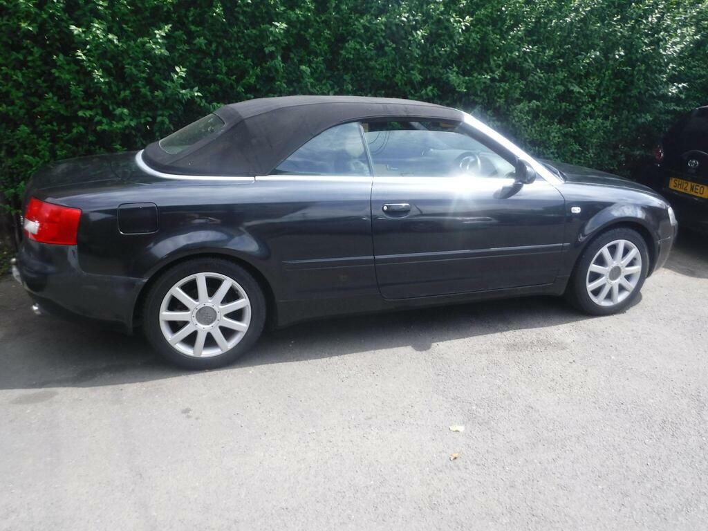 Audi A4 Cabriolet 3.0 Sport Quattro Black #5