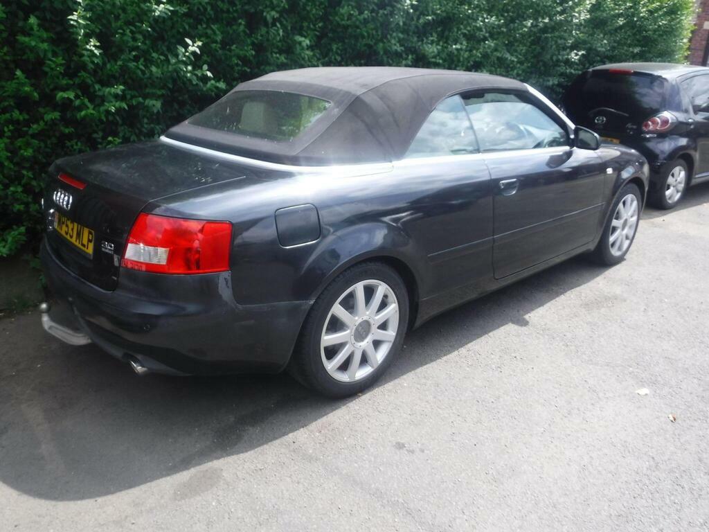Audi A4 Cabriolet 3.0 Sport Quattro Black #6