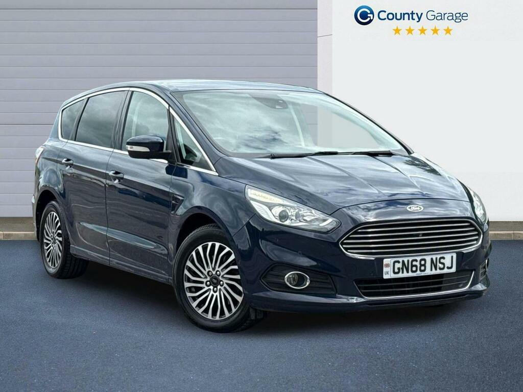 Ford S-Max 2.0 Ecoblue Titanium Mpv Euro 6 Blue