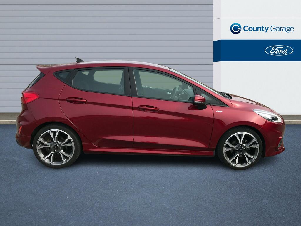 Ford Fiesta 1.0T Ecoboost Gpf St Line Hatchback Man GN19LGG Red #4