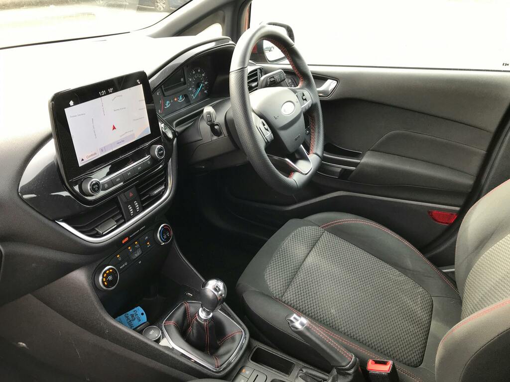 Ford Fiesta 1.0T Ecoboost Gpf St Line Hatchback Man GN19LGG Red #2