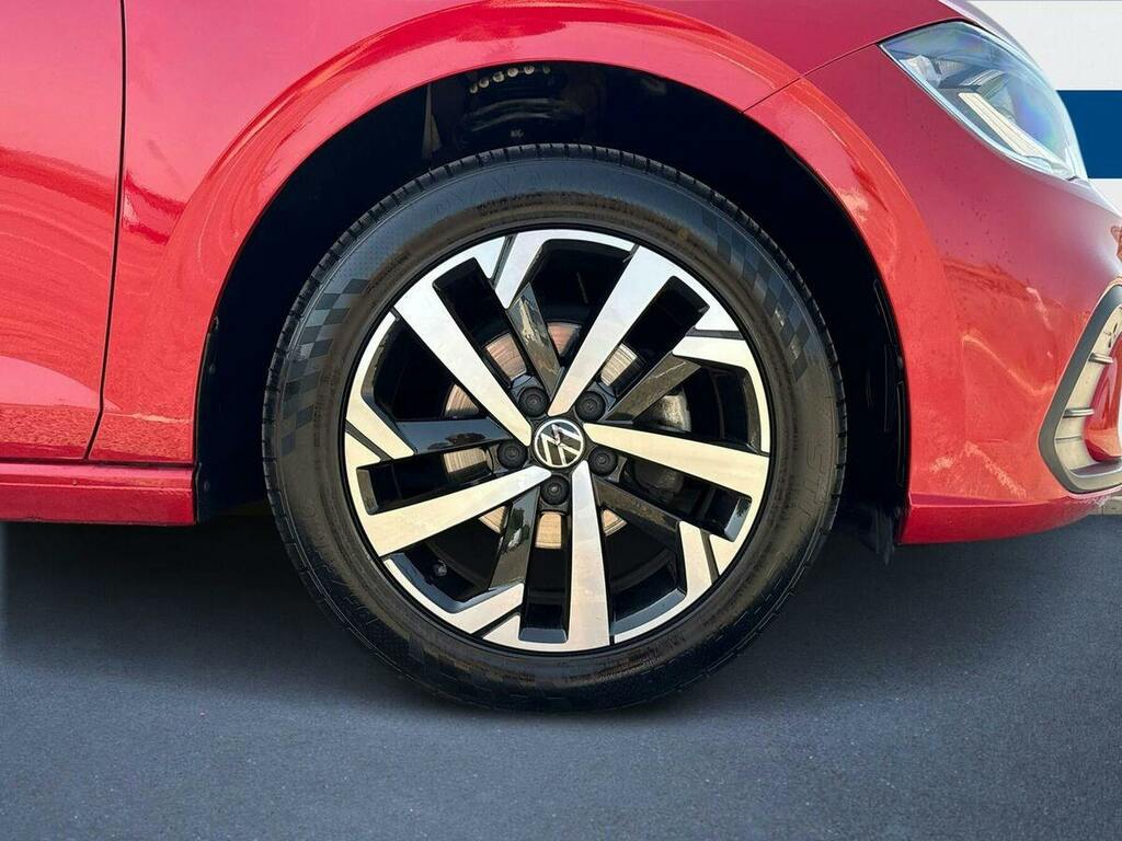 Volkswagen Polo 1.0 Tsi Life Hatchback Dsg Euro 6 Ss AV23XRE Red #5