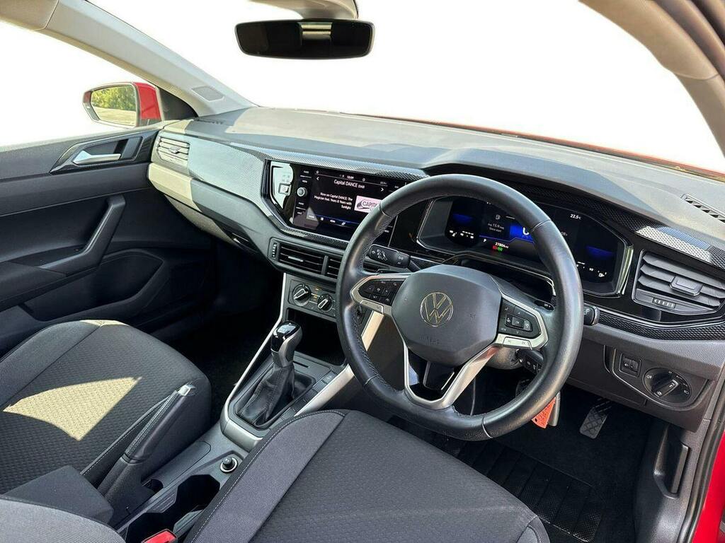 Volkswagen Polo 1.0 Tsi Life Hatchback Dsg Euro 6 Ss AV23XRE Red #6