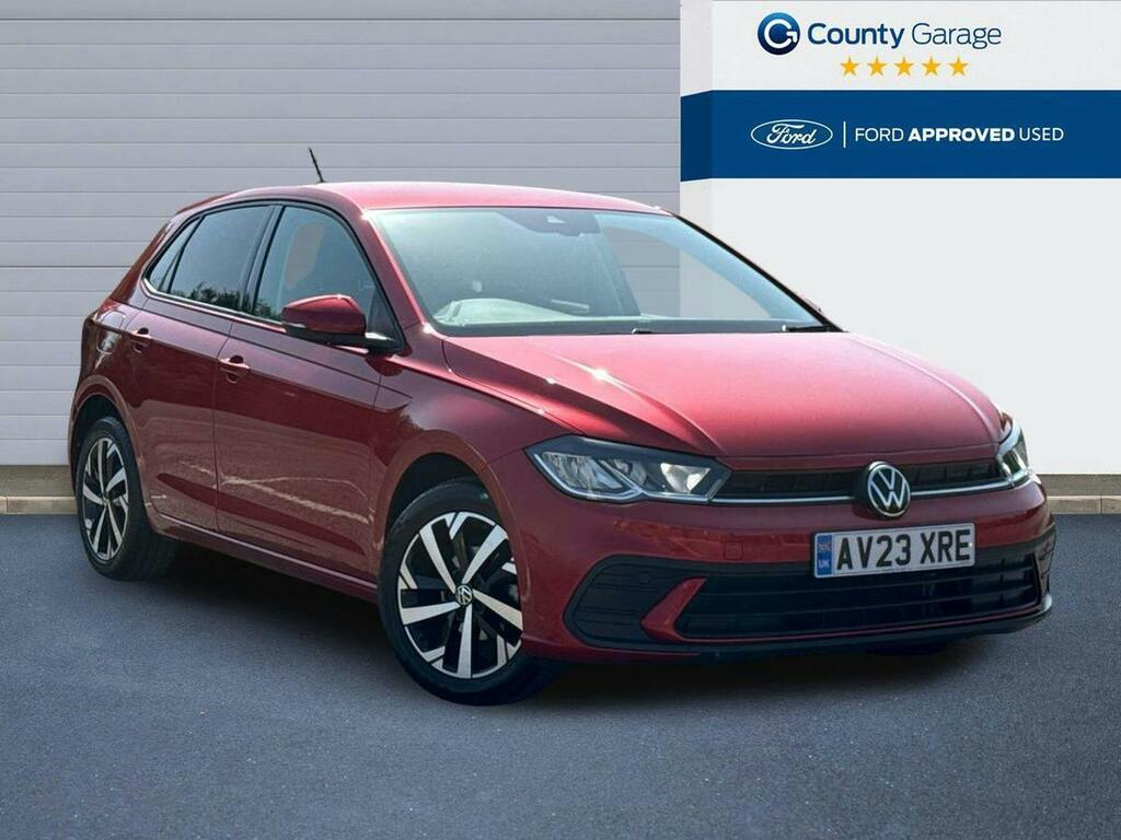 Volkswagen Polo 1.0 Tsi Life Hatchback Dsg Euro 6 Ss Red