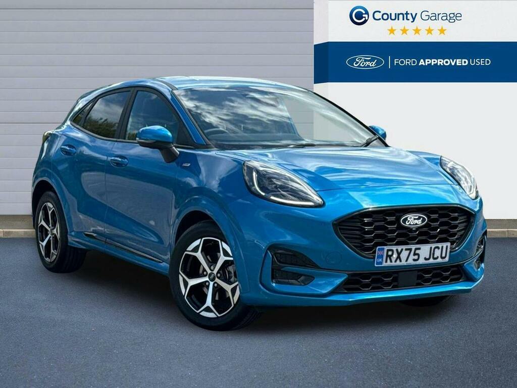 Ford Puma 1.0T Ecoboost Mhev St Line Suv Hybrid D Blue