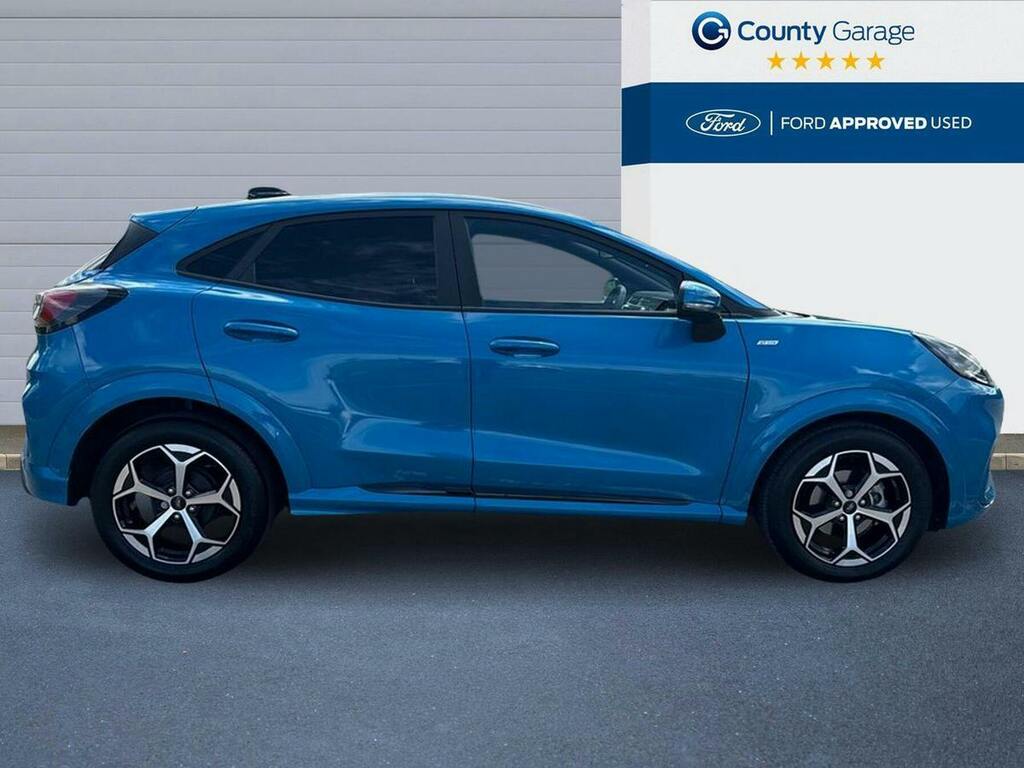 Ford Puma 1.0T Ecoboost Mhev St Line Suv Hybrid D RX75JCU Blue #4